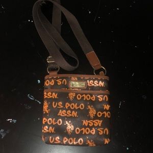 Polo cross body purse
